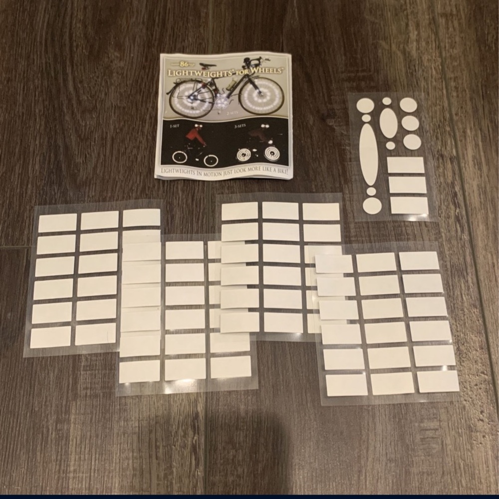 86-Piece Lightweights for Wheels